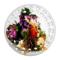 Christmas Decorations Ornament (Round Filigree)