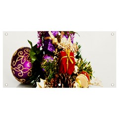 Christmas Decorations Banner and Sign 4  x 2 