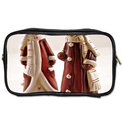 Christmas Figures 3 Toiletries Bag (two Sides) by artworkshop