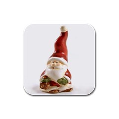 Christmas Figures 8 Rubber Square Coaster (4 pack)