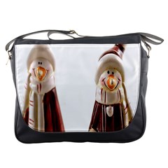 Christmas Figures Messenger Bag