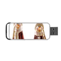 Christmas Figures Portable Usb Flash (two Sides) by artworkshop