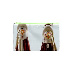 Christmas Figures Cosmetic Bag (xs)