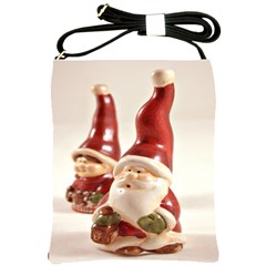 Christmas Figures4 Shoulder Sling Bag by artworkshop