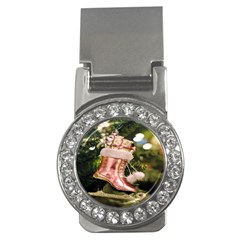 Christmas Ornament 2 Money Clips (cz)  by artworkshop