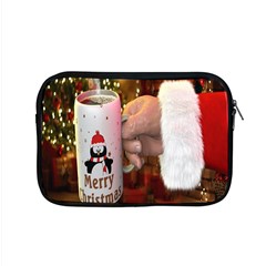 Merry Christmas - Santa Claus Holding Coffee Apple Macbook Pro 15  Zipper Case by artworkshop
