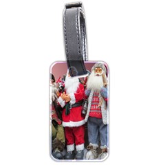 Santa On Christmas 1 Luggage Tag (two Sides) by artworkshop