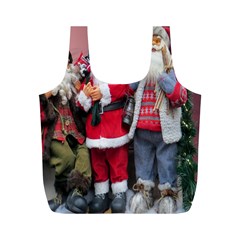 Santa On Christmas 1 Full Print Recycle Bag (m) by artworkshop