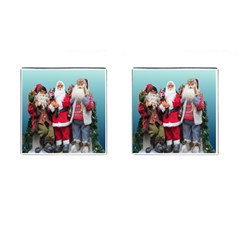 Santa On Christmas 3 Cufflinks (square) by artworkshop