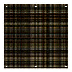 Plaid Banner And Sign 4  X 4 