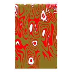 Red-dark Shower Curtain 48  X 72  (small)  by nateshop