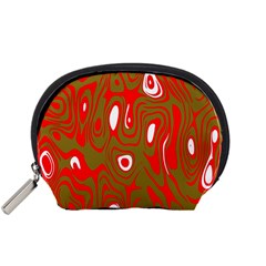 Red-dark Accessory Pouch (small) by nateshop