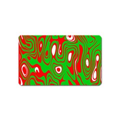 Red-green Magnet (name Card) by nateshop