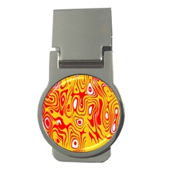 Red-yellow Money Clips (round)  by nateshop