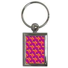 Retro-pattern Key Chain (rectangle) by nateshop