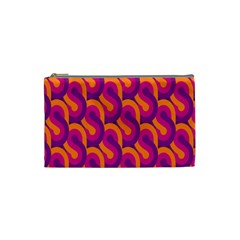 Retro-pattern Cosmetic Bag (small) by nateshop