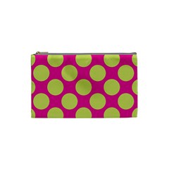 Seamless, Polkadot Cosmetic Bag (small) by nateshop