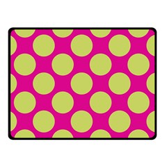 Seamless, Polkadot Double Sided Fleece Blanket (small)  by nateshop