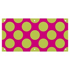 Seamless, Polkadot Banner And Sign 6  X 3  by nateshop