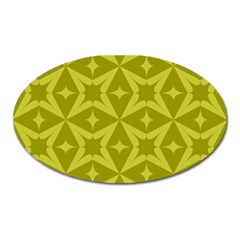 Seamless-pattern Oval Magnet by nateshop