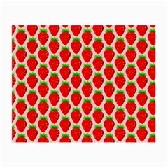 Strawberries Small Glasses Cloth by nateshop