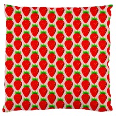 Strawberries Standard Flano Cushion Case (one Side) by nateshop