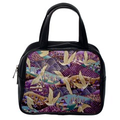 Textile Fabric Pattern Classic Handbag (one Side) by nateshop