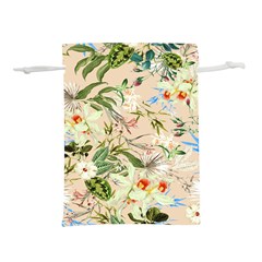 Tropical Fabric Textile Lightweight Drawstring Pouch (l) by nateshop