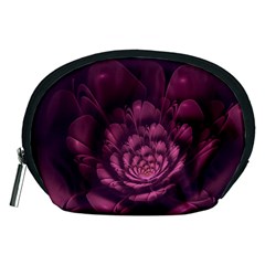 Fractal Blossom Flower Bloom Accessory Pouch (medium)
