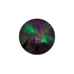 Fantasy Pyramid Mystic Space Golf Ball Marker (4 Pack) by Wegoenart