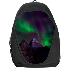 Fantasy Pyramid Mystic Space Backpack Bag by Wegoenart