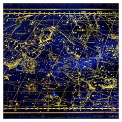 Constellation Perseus Andromeda Galaxy Lightweight Scarf  by Wegoenart