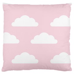 Clouds Pink Pattern   Standard Flano Cushion Case (one Side) by ConteMonfrey
