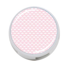 Little Clouds Pattern Pink 4-port Usb Hub (one Side) by ConteMonfrey