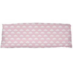 Little Clouds Pattern Pink Body Pillow Case (dakimakura) by ConteMonfrey