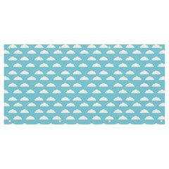 Little Clouds Blue  Banner And Sign 8  X 4  by ConteMonfrey