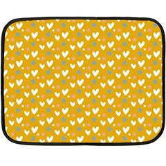 All My Heart For You  Double Sided Fleece Blanket (mini)  by ConteMonfrey