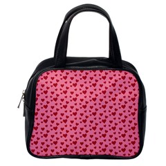 Cute Little Hearts Classic Handbag (one Side) by ConteMonfrey