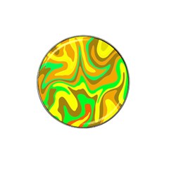 Groovy Wavy Pattern Colorful Pattern Hat Clip Ball Marker by Wegoenart