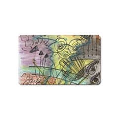 Energy Flow Intuition Magnet (name Card) by Wegoenart