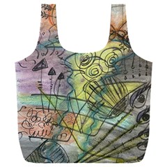 Energy Flow Intuition Full Print Recycle Bag (xxl)