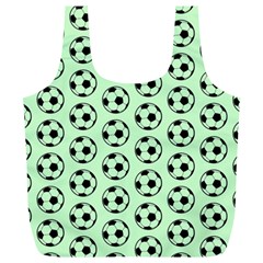 Pattern Ball Soccer Background Full Print Recycle Bag (xl) by Wegoenart
