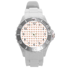 Sweet Hearts Round Plastic Sport Watch (l) by ConteMonfrey