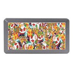 Background-santaclaus-gift-christmas Memory Card Reader (mini) by nateshop