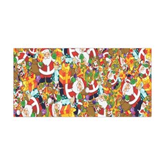 Background-santaclaus-gift-christmas Yoga Headband