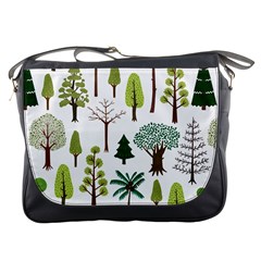 Chrismas Tree Greeen  Messenger Bag by nateshop