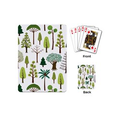 Chrismas Tree Greeen  Playing Cards Single Design (mini) by nateshop