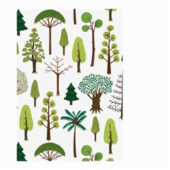 Chrismas Tree Greeen  Small Garden Flag (two Sides) by nateshop