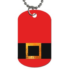 Christmas-acessories,santaclaus Dog Tag (one Side) by nateshop