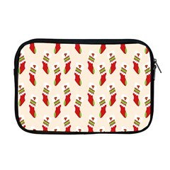 Christmas-background-christmas-stockings Apple Macbook Pro 17  Zipper Case by nateshop